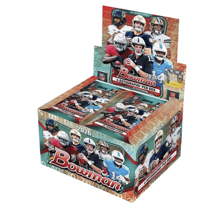 2026 Bowman Football Hobby Jumbo Box
