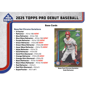 2025 Topps Pro Debut Baseball Jumbo Box