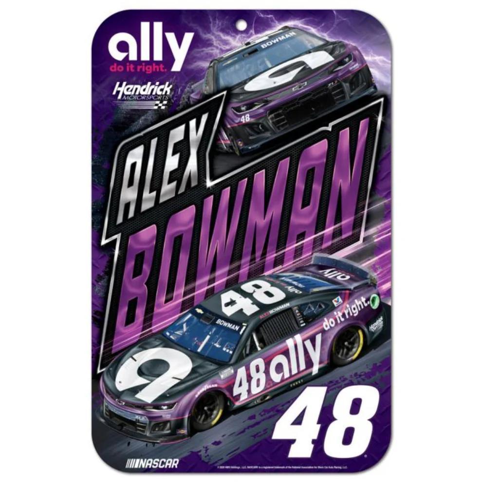 Alex Bowman #48 Sign 11" x 17" – Officially Licensed NASCAR