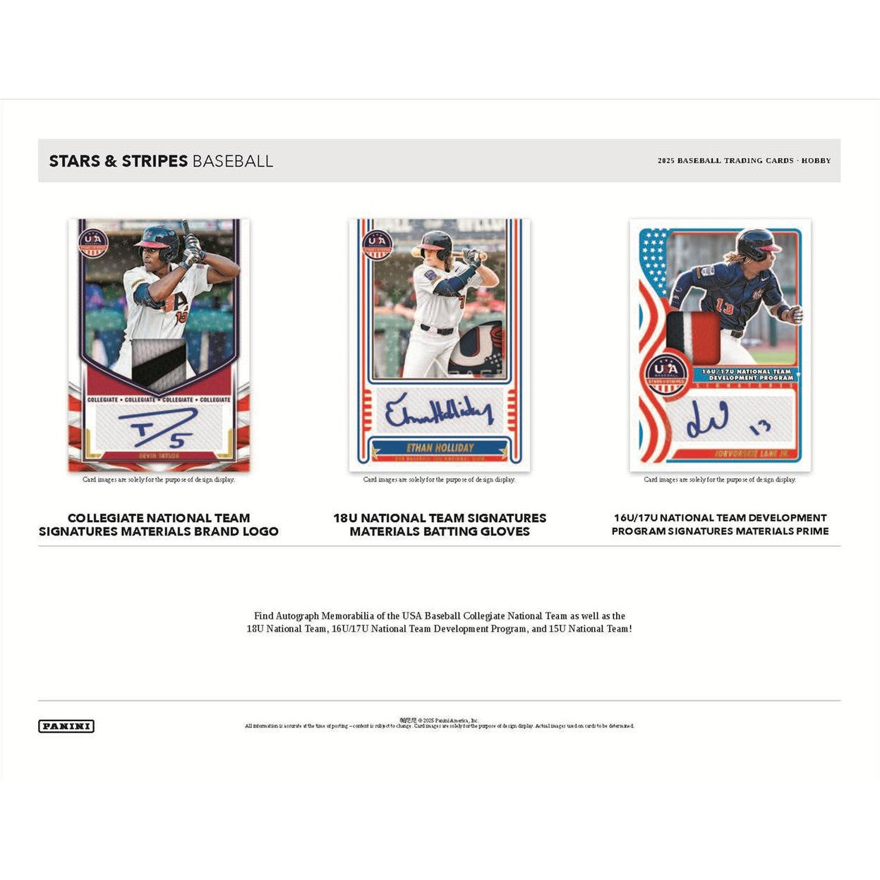 2025 Panini Stars & Stripes Baseball Hobby Box