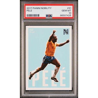 Pele 2017 Panini Nobility #91 PSA 10