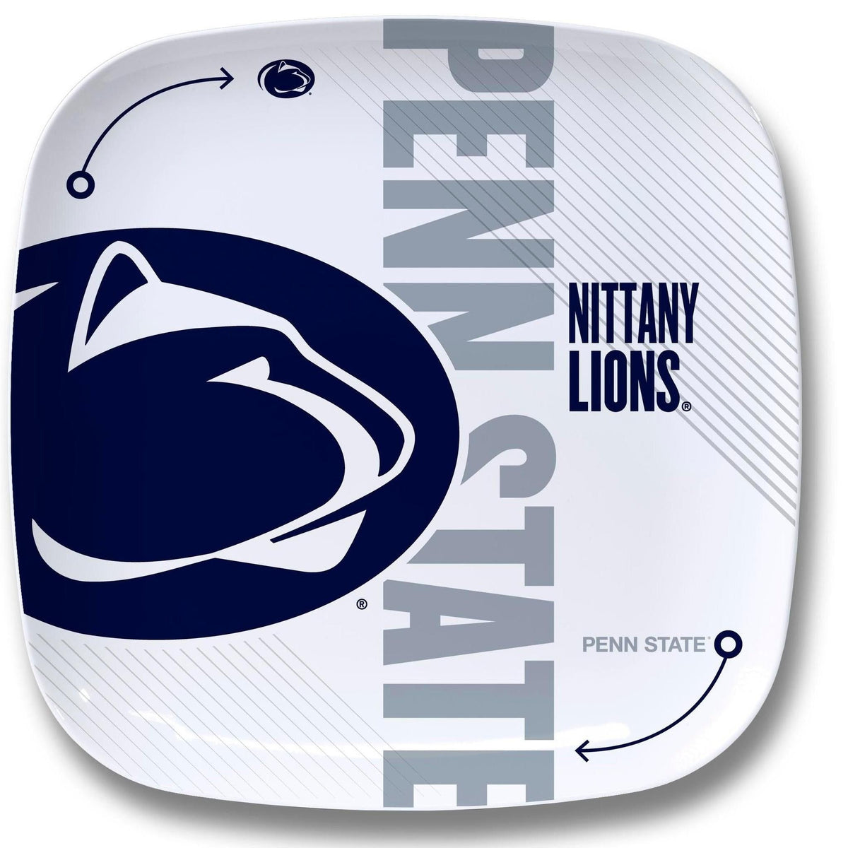 Penn State Nittany Lions Officially Licensed Party Plate 10.25" x 10.25"