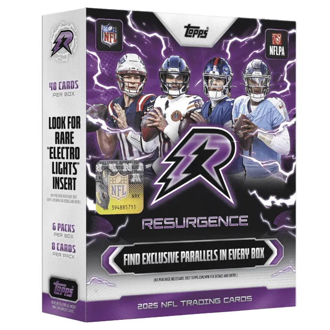 2025 Topps Resurgence Football Mega Box