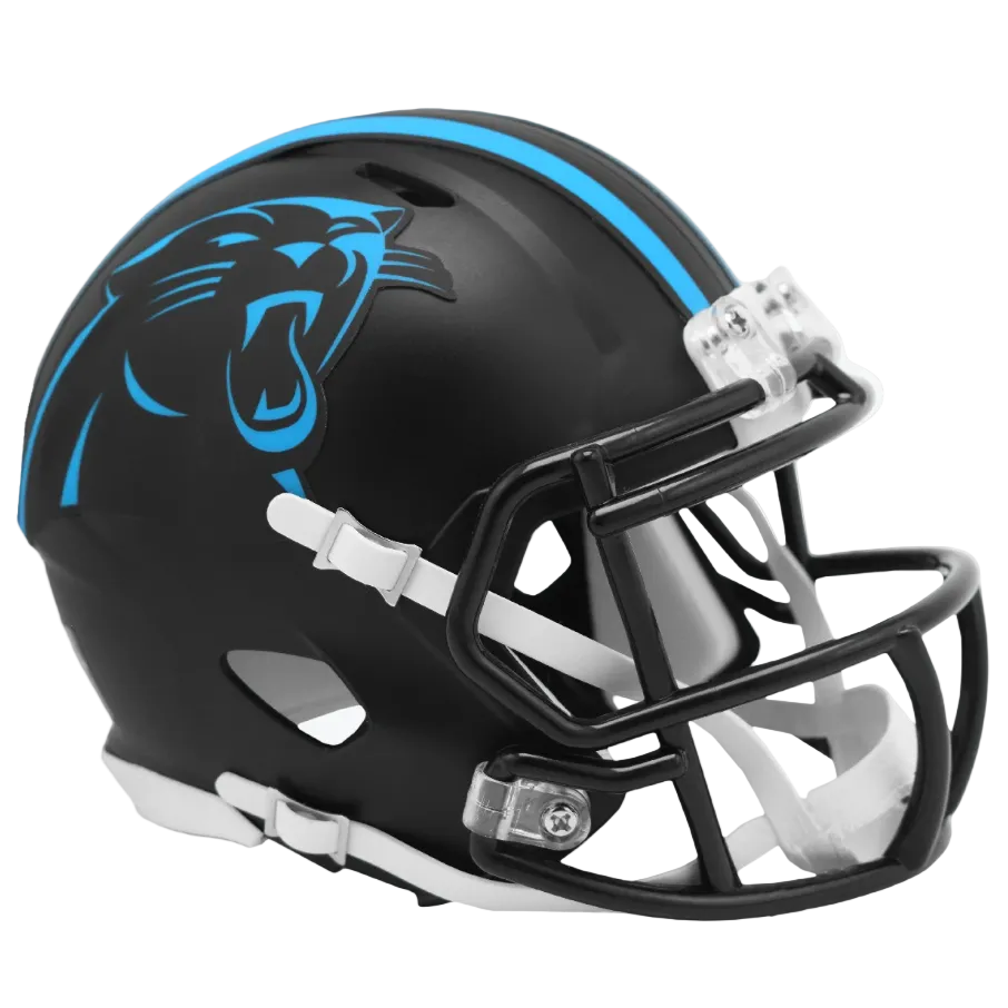 Carolina Panthers On-Field Alternate Mini Speed Football Helmet