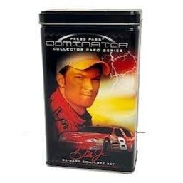 Dale Earnhardt Press Pass Trading Card Tin Complete Set Factory Sealed
