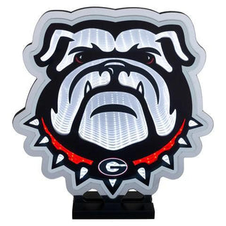Georgia Bulldogs LED Infinity Logo Light - Dawg