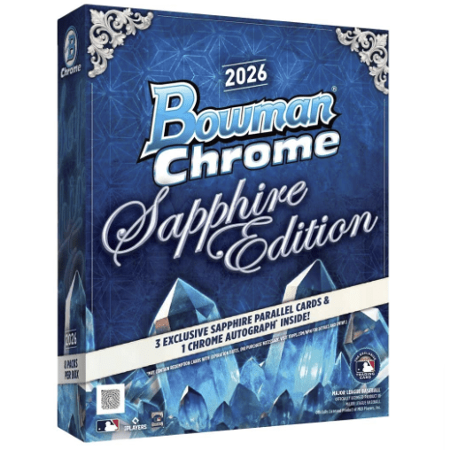 2026 Bowman Chrome Baseball Sapphire Edition Box