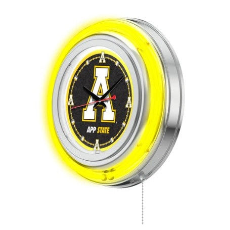 Clock: Appalachian State - Neon