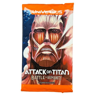 2024 UniVersus Attack on Titan Battle for Humanity Booster Pack PRE-SALE