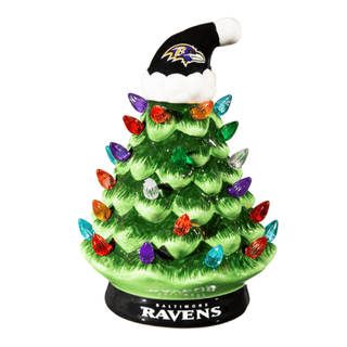 Ornament: Baltimore Ravens Santa Hat