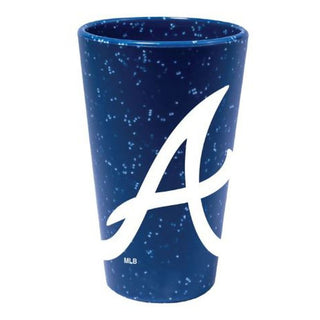 Silicone Glass: Atlanta Braves 16oz