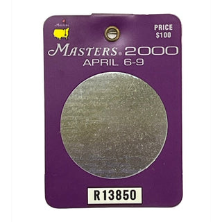 2000 Augusta Golf Pass