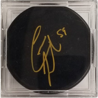 Autographed Hockey Puck: Chad Larose