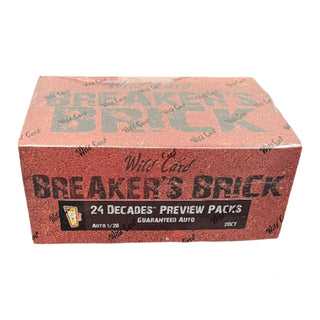 2024 Wild Card Breakers Brick - Decades Preview