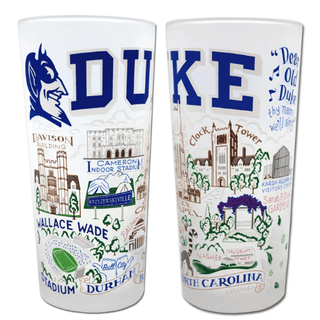 Drinking Glass: Duke Blue Devils