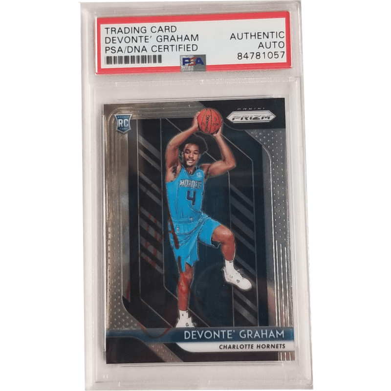 Devonte Graham: 2018 Panini Prizm PSA/DNA Certified Autograph #288