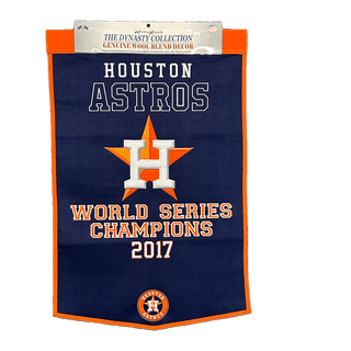 Banner: Houston Astros- World Series Champions 2017