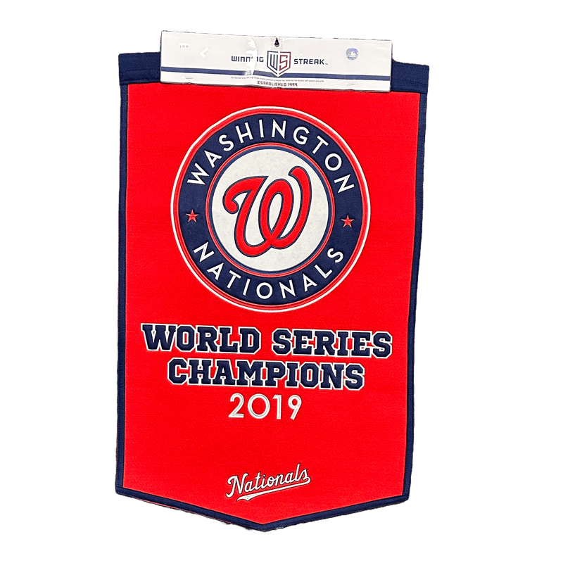 Banner: Washington Nationals Dynasty, 2019 World Series Champions