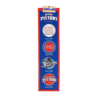 Banner: Detroit Pistons- Heritage