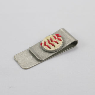 Baseball Seam Money Clip