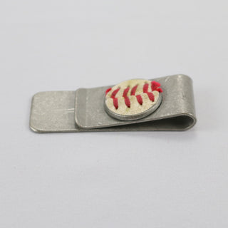 Baseball Seam Money Clip