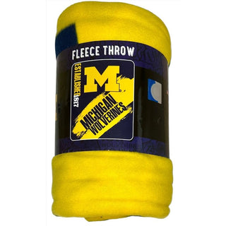 Blanket: Michigan Wolverines- 50x60, Fleece