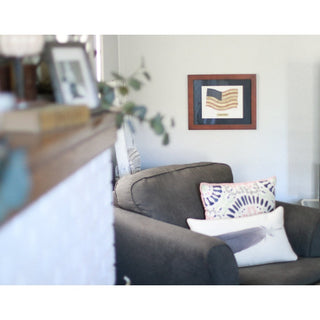 "America's Game" Original Baseball American Flag Artwork