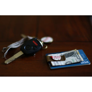 Baseball Seam Money Clip