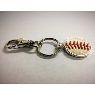 Baseball Seam Keychain