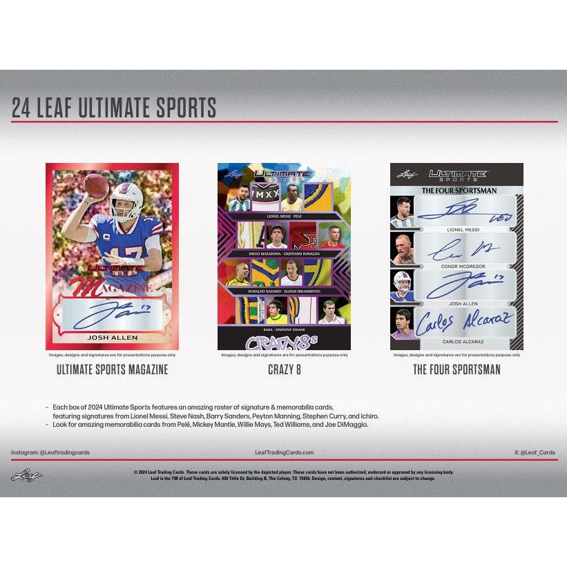 2024 Leaf Ultimate Sports Box