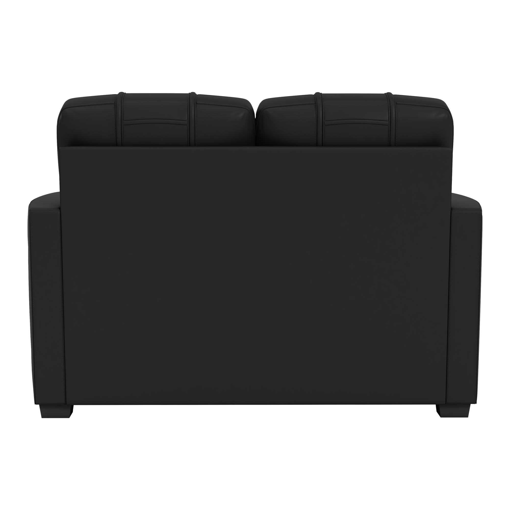 Silver Loveseat with Carolina Hurricanes Logo