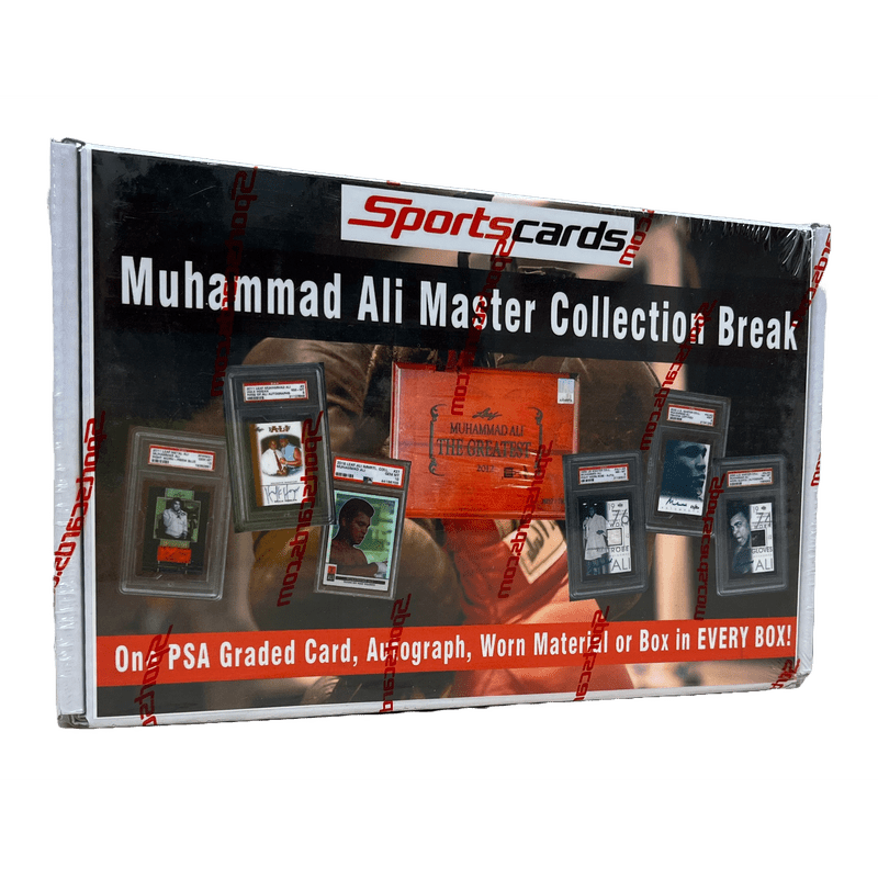 Muhammad Ali Master Collection Break 1 PSA Graded Card, Autograph, Worn Material or Box in EVERY BOX!