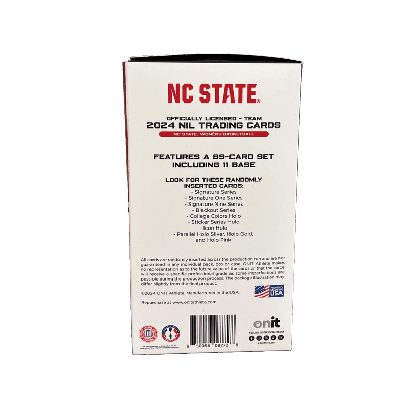 2023-24 NC State Wolfpack Platinum - NIL Womens Basketball