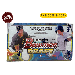 Break #29 One Box 2023 Bowman Draft Jumbo Baseball Hobby - Random LIVE BREAK