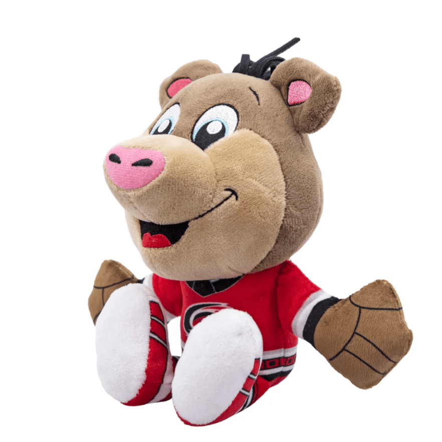 Carolina Hurricanes Stormy 8" Kuricha Sitting mascot Plush Red Uniform
