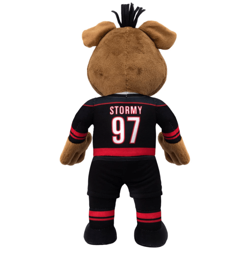Carolina Hurricanes Stormy 10" Mascot Plush Figure black uniform