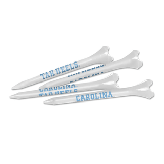 North Carolina Tarheels Plastic White Golf Tee Pack - 40 Pack