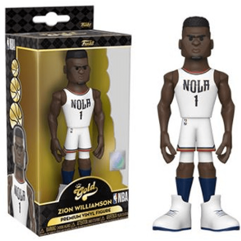 Funko Gold: Zion Williamson - White Jersey
