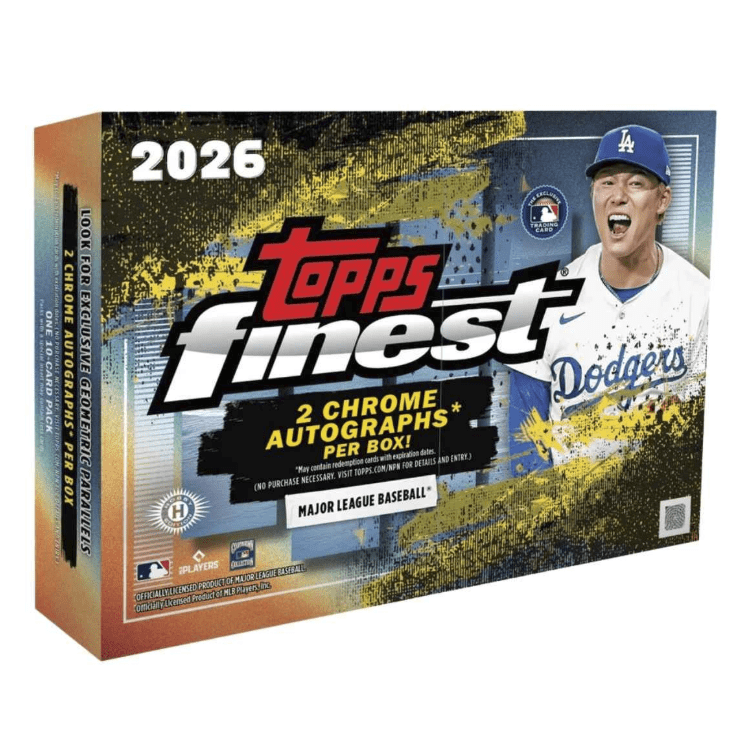2026 Topps Finest Baseball Delight Box