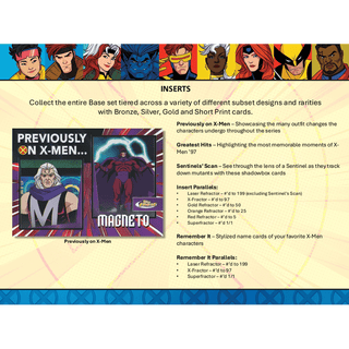 2024 Topps X-Men '97 Finest Hobby Pack