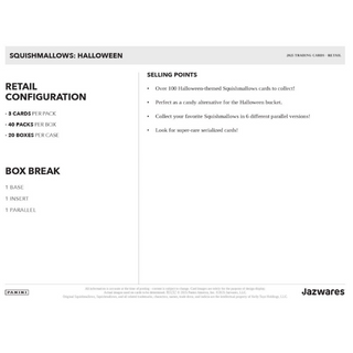 2025 Panini Squishmallows Halloween 40-Pack Package