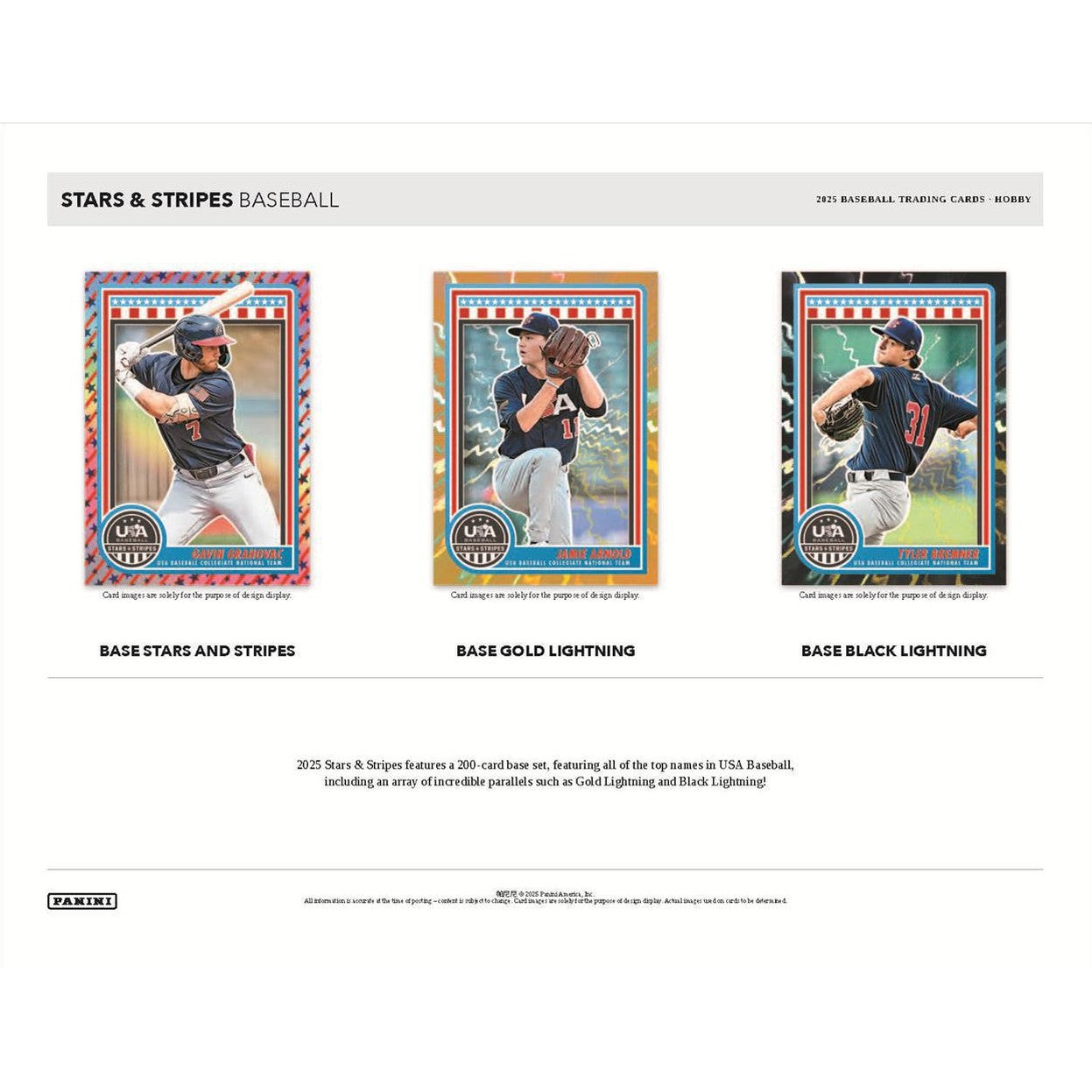 2025 Panini Stars & Stripes Baseball Hobby Box