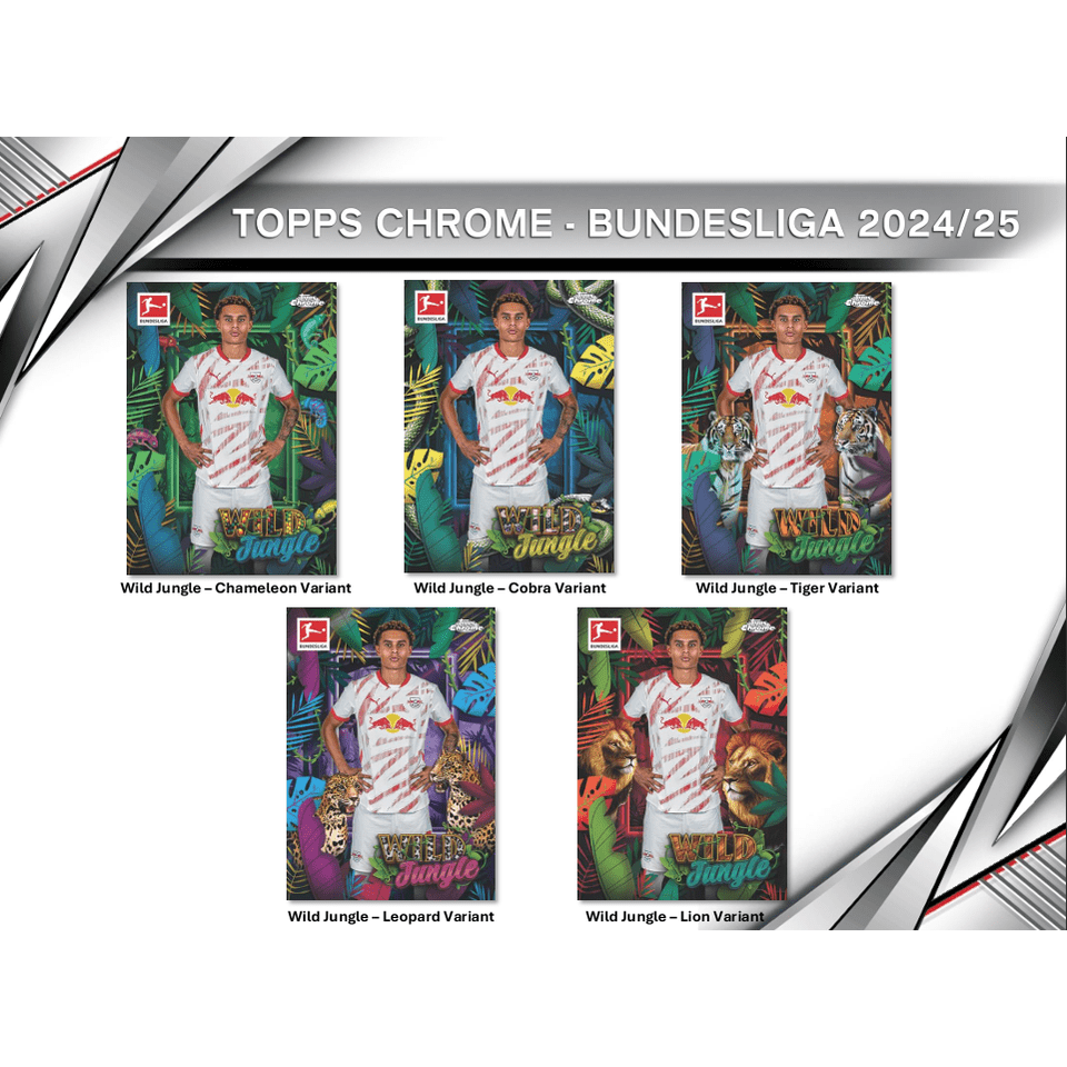 2024-25 Topps Chrome Bundesliga Soccer Hobby Box