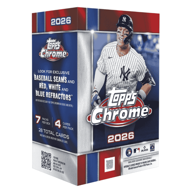 2026 Topps Chrome Baseball Blaster Box