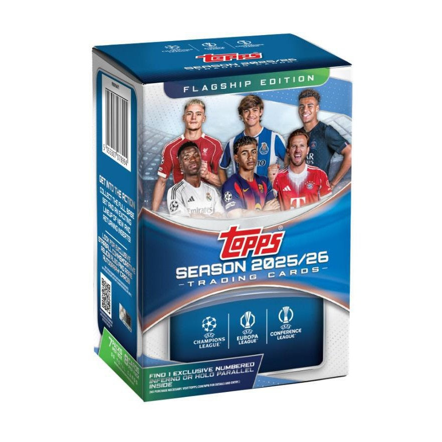 2025–26 Topps UEFA Club Competitions Soccer Blaster Box