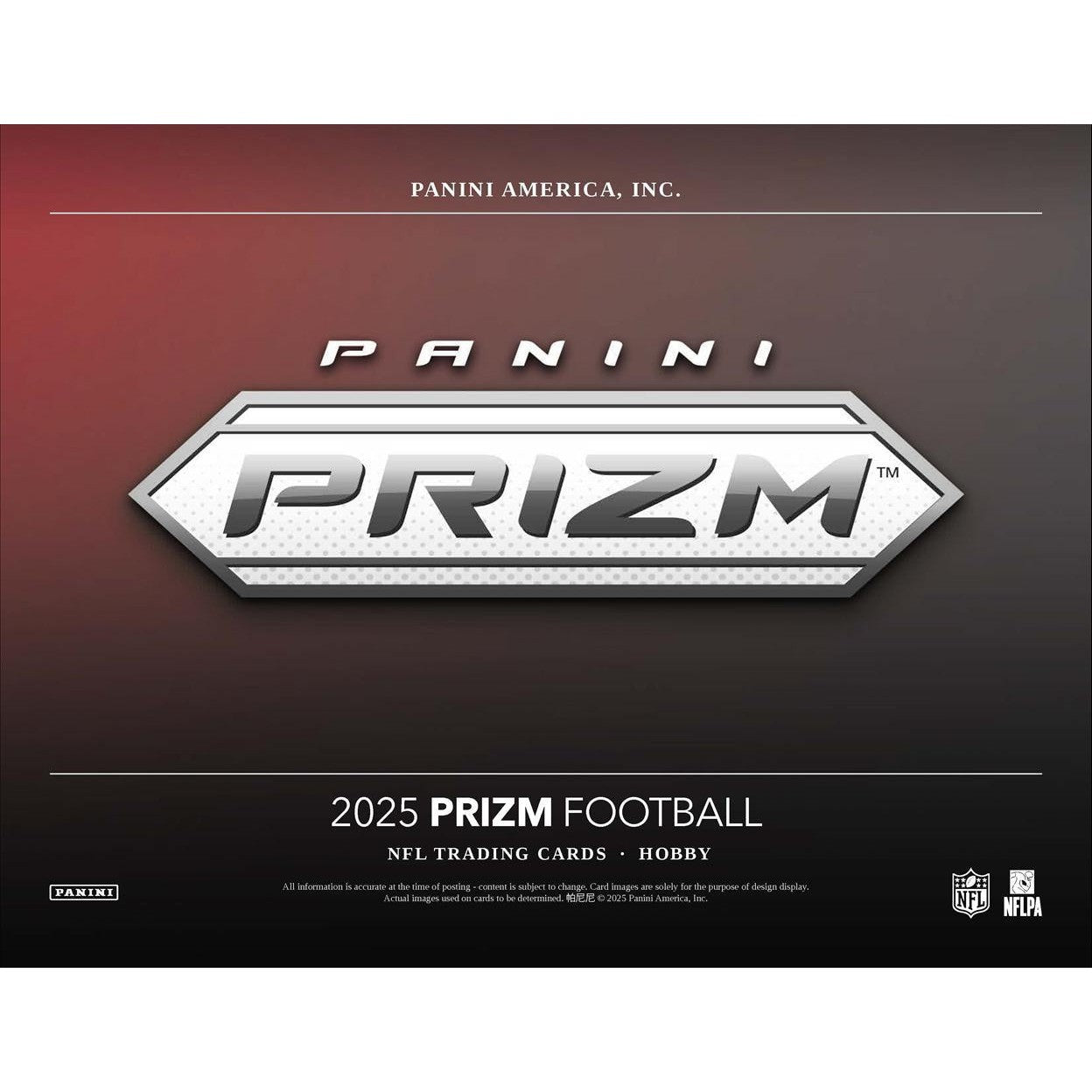 2025 Panini Prizm Football Hobby Box