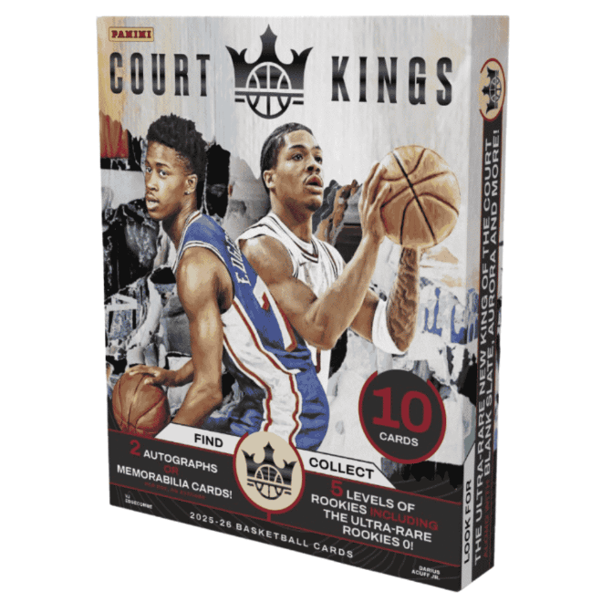 2025-26 Panini Court Kings Basketball Hobby Box