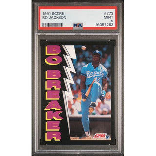 Bo Jackson 1991 Score #773 PSA 9