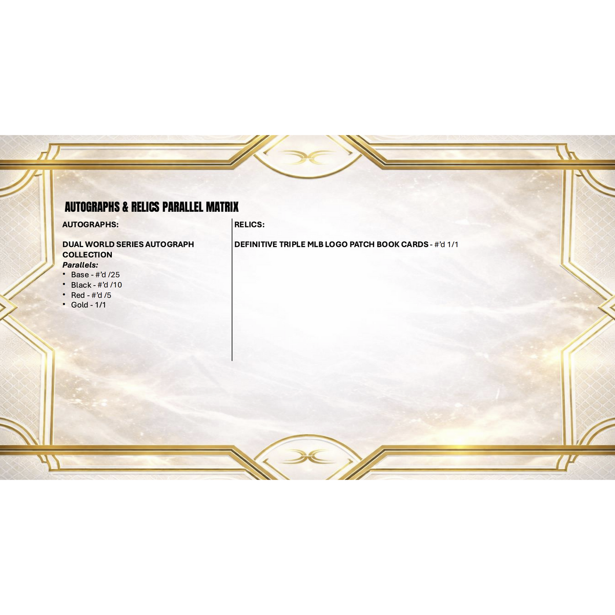 2025 Topps Definitive Collection Baseball Hobby Box