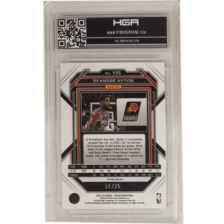 Deandre Ayton: 2022-23 Panini Prizm Mojo #135 HGA 9.5